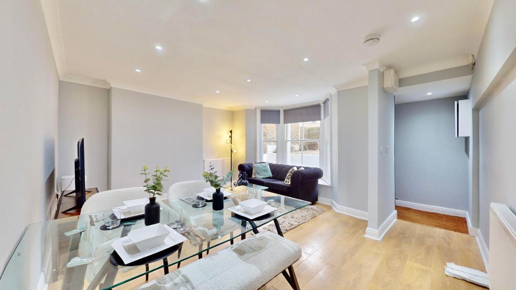 Апартаменты Tube & Notting Hill Nearby - Garden Flat Haven Лондон Экстерьер фото